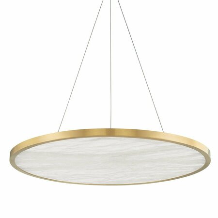 HUDSON VALLEY 36in Led Chandelier 6336-AGB